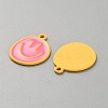 Alloy Enamel Pendants ENAM-WH0066-07J-2