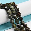 Natural Dragon Blood Beads Strands G-C085-A06-01-2