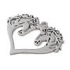 Non-Tarnish 304 Stainless Steel Pendants LS-STAS-R116-10P-2