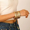 11Pcs Alloy Bangle Set for Women WG160B4-13-1
