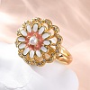 Dasiy Rotatable Open Cuff Rings for Women LS-RJEW-C118-06G-1