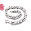 Tarnish Resistant 201 Stainless Steel Byzantine Chain Bracelets LS-BJEW-V0345-03-1