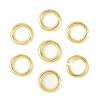 SHEGRACE Brass Open Jump Rings XGR0081G-15G-1