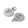 Non-Tarnish 304 Stainless Steel Charms STAS-Q201-T449P-2