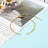 304 Stainless Steel Curb Chain Bracelet Makings AJEW-JB00995-2
