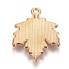 Autumn Theme Zinc Alloy Pendants ENAM-I023-06KCG-03-2
