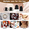 40Pcs 4 Style Rectangle Velvet Pouches TP-CN0001-02-5
