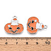 Halloween Theme Alloy and Enamel Pendants ENAM-T021-31J-02P-3