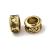 Rack Plating Tibetan Style Alloy Spacer Beads TIBE-WH0007-01AG-2