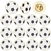 20Pcs Sport Enamel Pins JEWB-SC0001-62D-6