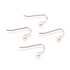 304 Stainless Steel French Earring Hooks STAS-H436-07RG-1