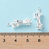 925 Sterling Silver Fold Over Clasps LS-STER-D005-10S-5