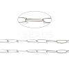 304 Stainless Steel Paperclip Chains CHS-F010-01C-P-2