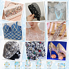 106pcs 6 Style Sew On Rhinestone FIND-OC0004-09G-6