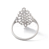 Non-Tarnish Hollow Out Chinese Knot 304 Stainless Steel Finger Ring for Women LS-RJEW-E073-09P-3