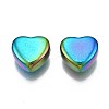 Rack Plating Rainbow Color 304 Stainless Steel Beads STAS-S119-084-2