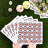 PVC Plastic Waterproof Stickers LS-DIY-WH0386-18D-3