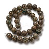 Tibetan Style dZi Beads Strands G-P526-D07-02-3