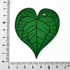 Transparent Printed Acrylic Pendants TACR-T028-33A-3