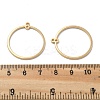 Brass 2-Loop Link Pendants X-KK-V003-08-3