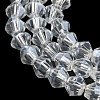 Transparent Electroplate Glass Beads Strands EGLA-A039-T3mm-A13-3