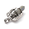 Natural Labradorite Pointed Pendants G-B042-04P-58-3