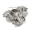 Alloy Rhinestone Brooch JEWB-K027-08AS-3