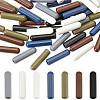70Pcs 7 Style Plastic Aglets for Shoelaces KY-PH0001-84-1