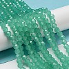 Imitation Jade Glass Beads Stands EGLA-A035-J6mm-D10-2