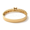 Stainless Steel 2 Lines Butterfly Hinged Bangles for Women BJEW-G719-21G-3