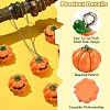 10Pcs Halloween Opaque Resin Pendants RESI-YW0004-94-5