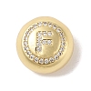 Rack Plating Brass & Cubic Zirconia Pendants KK-Z047-07G-F-RS-1