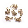 Tibetan Style Alloy Pendants TIBEP-A100603-G-LF-2