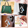 DIY Alloy Pendants Keychain Making Kits DIY-YW0011-42-6