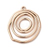 Ion Plating(IP) 304 Stainless Steel Pendants STAS-M312-02RG-1