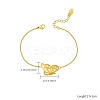 304 Stainless Steel Curb Chain Link Bracelets for Women OT1319-1-1