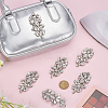 6Pcs Glass and Alloy DIY Clothing Accessories DIY-FG0008-13A-4