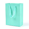 10Pcs 5 Sizes Kraft Paper Gift Shopping Bags Set AJEW-T013-10C-3
