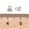 SHEGRACE Brass Bead Cap Bails XGRQ1U794-375P-3