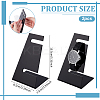 L Shaped Acrylic Single Watch Display Stands ODIS-WH0086-089B-02-2