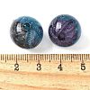 Two Tone Transparent Acrylic Beads OACR-D304-02G-3