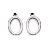 Tarnish Resistant 201 Stainless Steel Charms STAS-R105-O-1