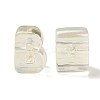 UV Plating Rainbow Iridescent Acrylic Beads OACR-C012-02I-1-3