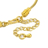 Brass European Bracelets BJEW-C080-02G-01-3
