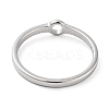 Non-Tarnish 304 Stainless Steel Finger Rings RJEW-E164-11P-7-3