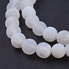 Natural Crackle Agate Beads Strands G-G055-8mm-5-3