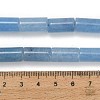Dyed Natural Malaysia Jade Beads Strands G-C285-B01-01B-5