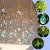 400Pcs DIY Glass Crystal Sun Catcher Hanging Decoration Sets PW-WG97738-01-4