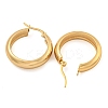 202 Stainless Steel Hoop Earrings EJEW-H003-38G-03-2
