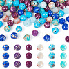 180Pcs 6 Styles Dyed Natural & Synthetic Imperial Jasper Beads Strands G-TA0002-41-1